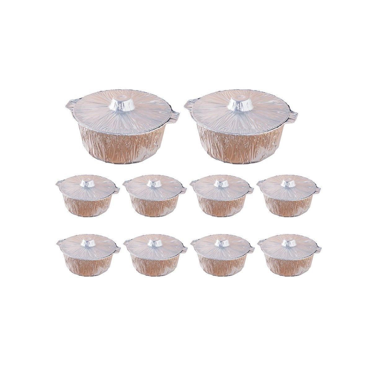 Convenient Cooking with Disposable Aluminum Foil Pot