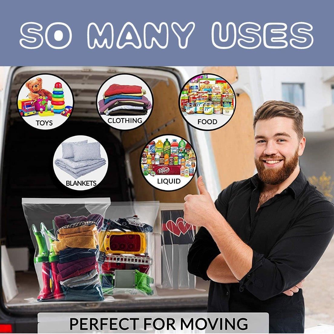 Convenient Zip Lock Bags for Secure Storage