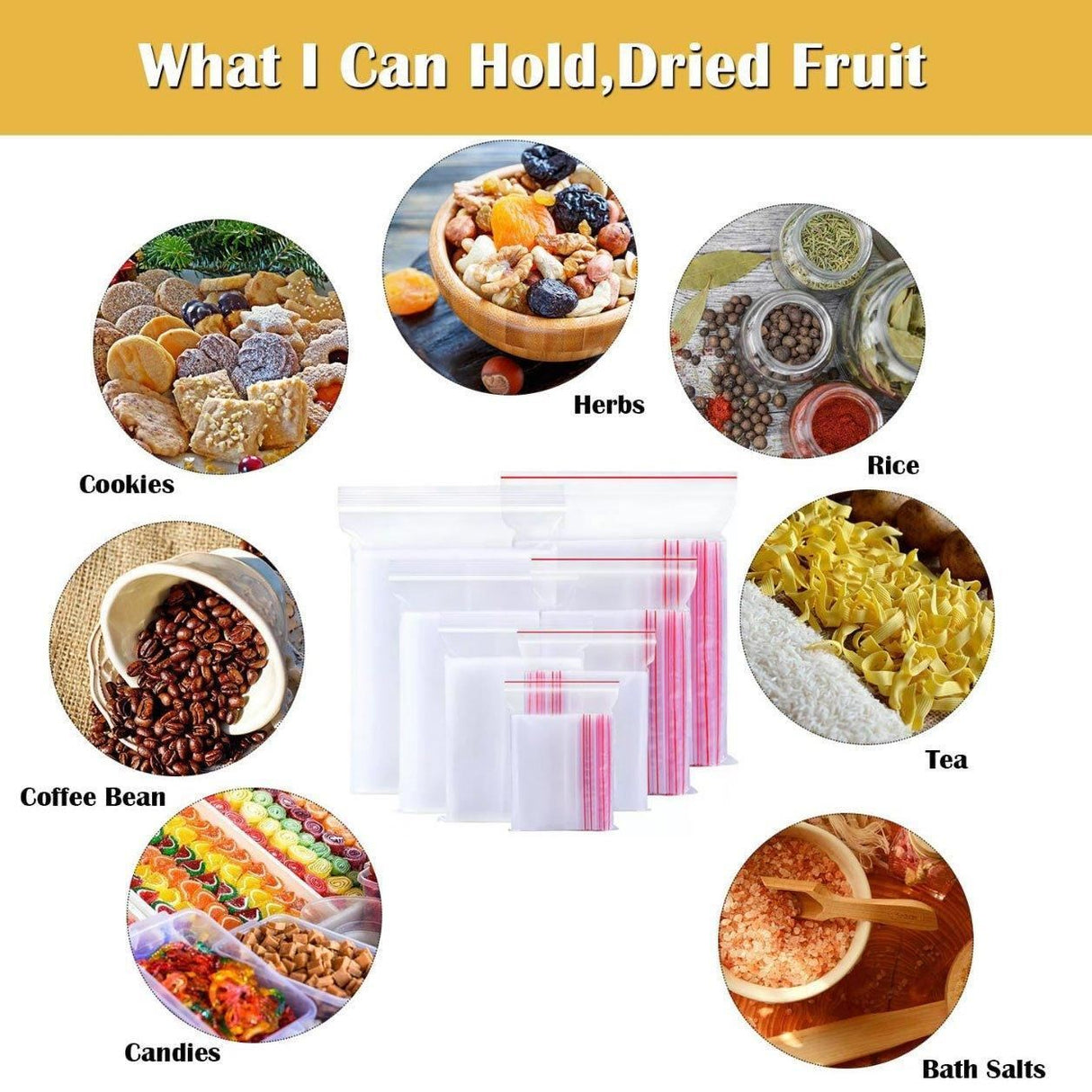 Convenient Zip Lock Bags for Secure Storage