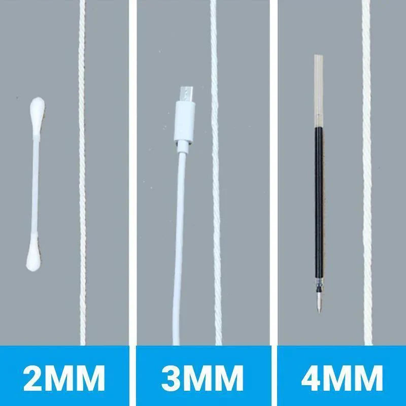 Premium macrame cord for crafting projects.