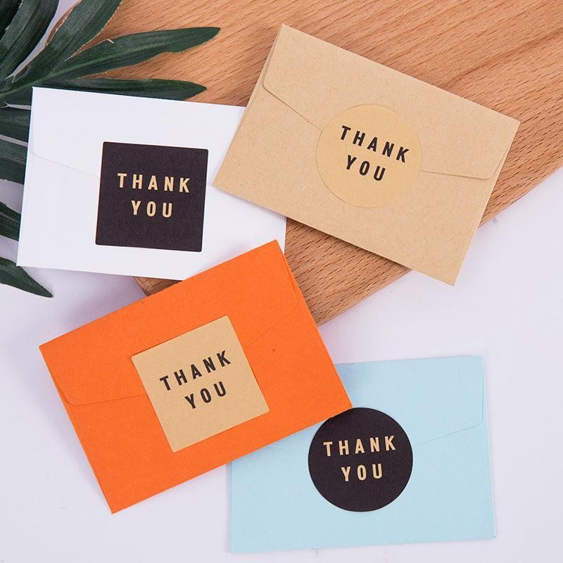 Custom Kraft Paper Stickers - Discount Packaging Warehouse