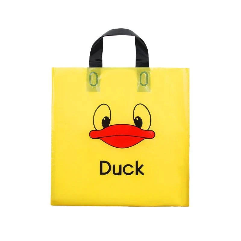 Custom Plastic Loop Handle Bags - Discount Packaging Warehouse