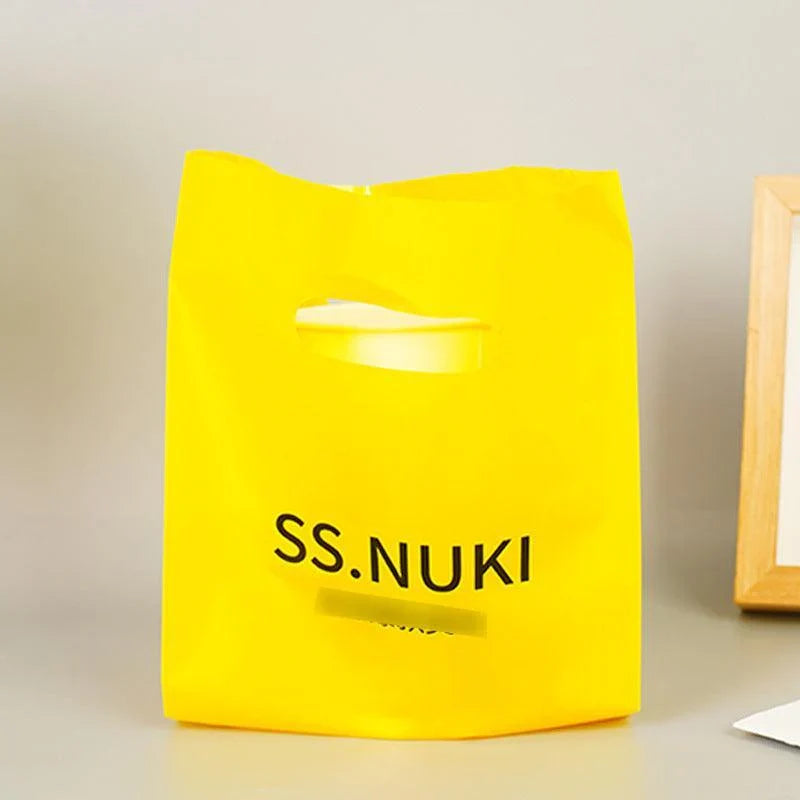 Custom Plastic Loop Handle Bags - Discount Packaging Warehouse