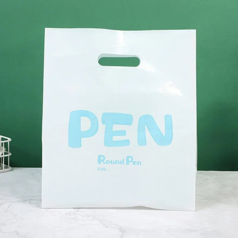 Custom Plastic Merchandise Bags - Discount Packaging Warehouse