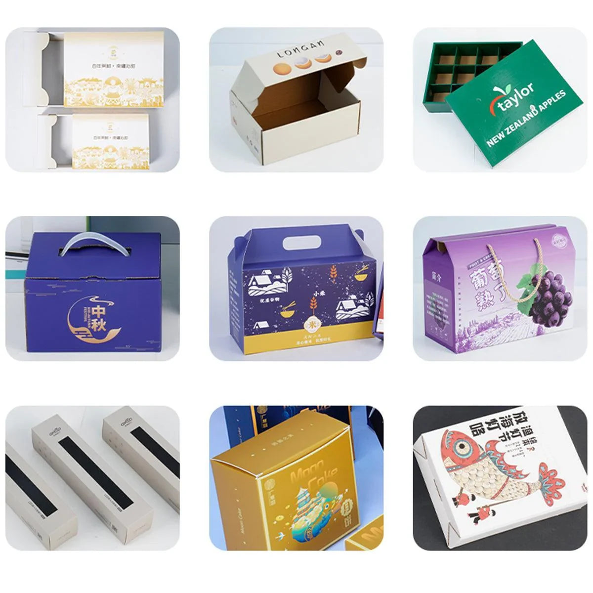 Custom Zipper Tear Strip Box