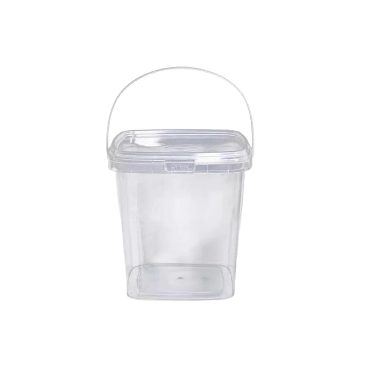 Plastic Round Bucket with Lid 20PCS