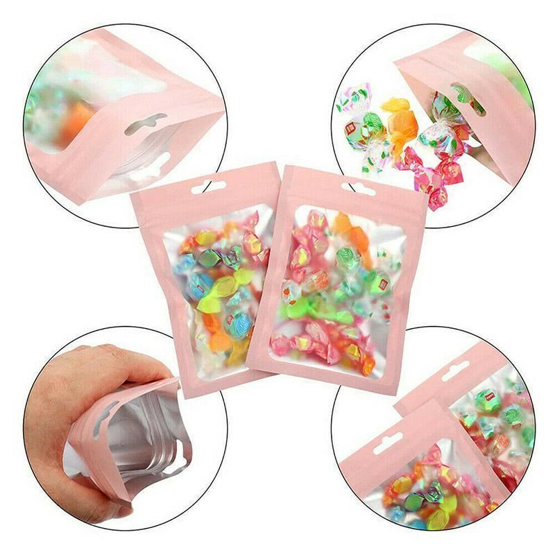 Close-up of a Resealable Bag sealing mechanism