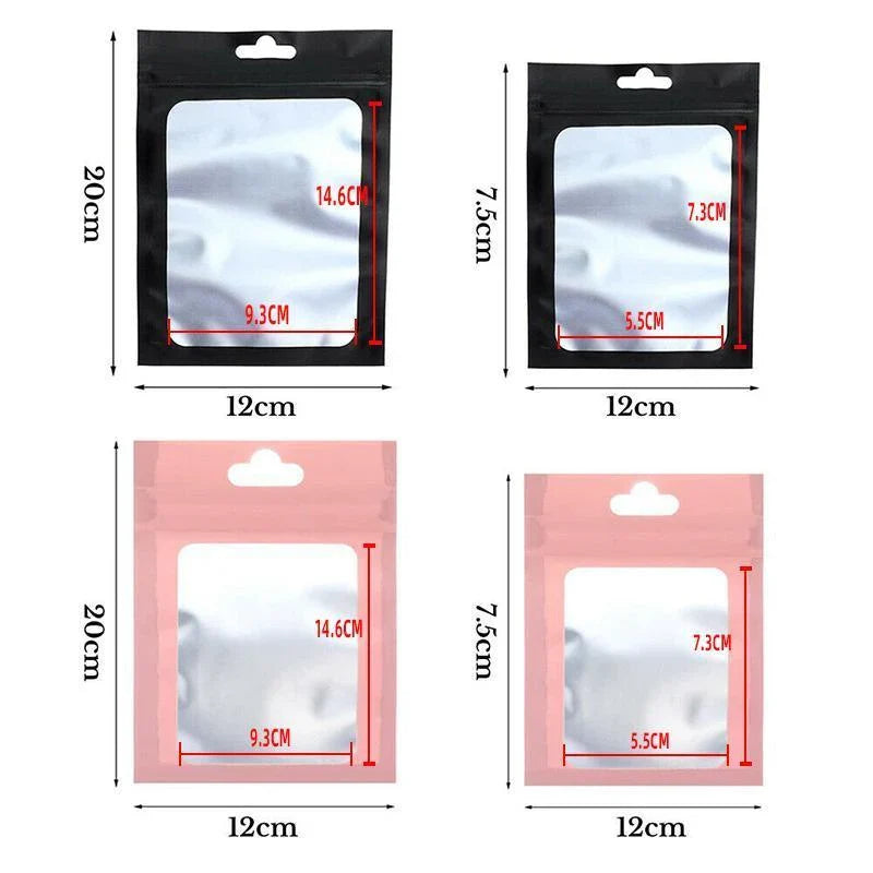 Close-up of a Resealable Bag sealing mechanism