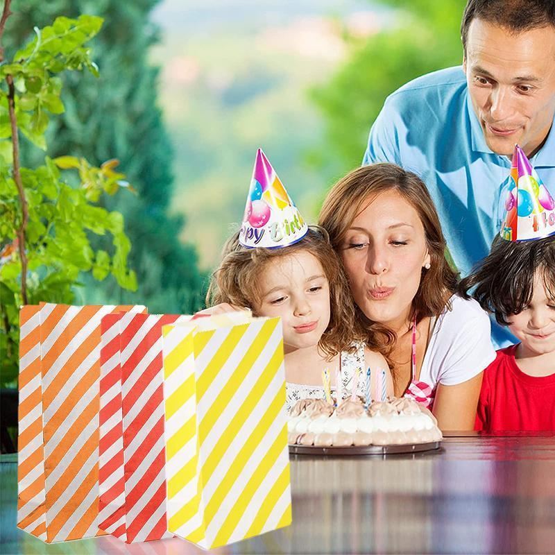 Pack of paper bag gift bags in various sizes