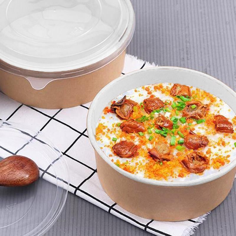 Durable and convenient take away containers for food storage.