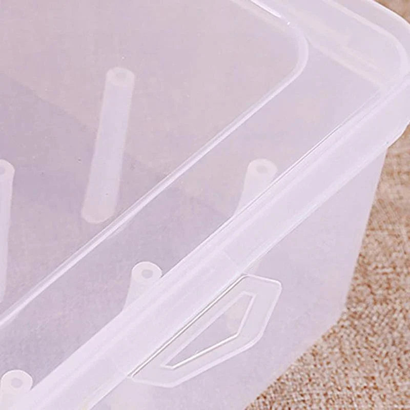 Durable and organised thread storage box for sewing supplies