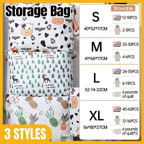 Durable and Spacious Quilt Storage Bag for Organized Living