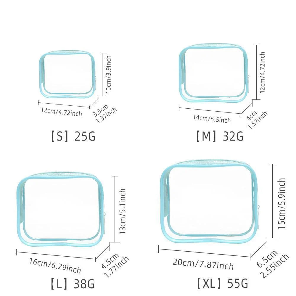 Durable and Stylish PVC Cosmetic Bag for Your Makeup Essentials