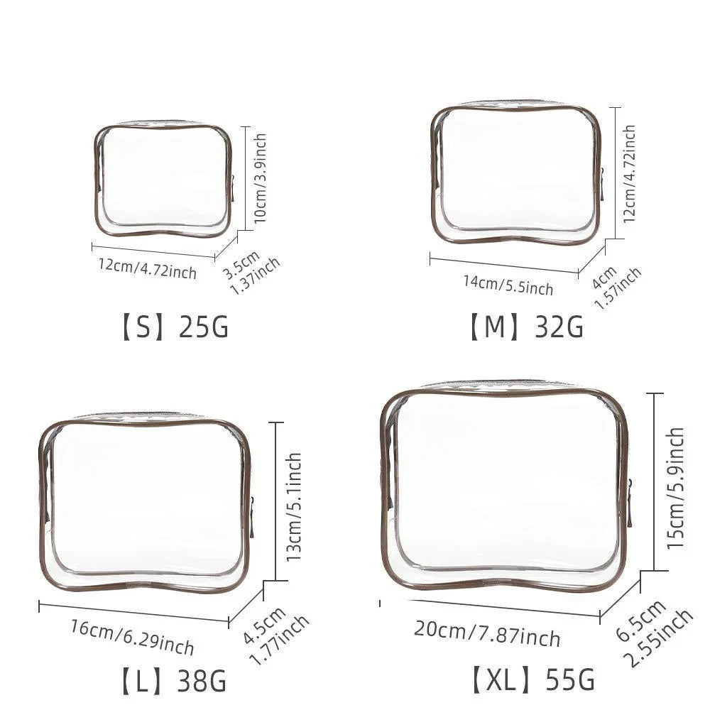 Durable and Stylish PVC Cosmetic Bag for Your Makeup Essentials