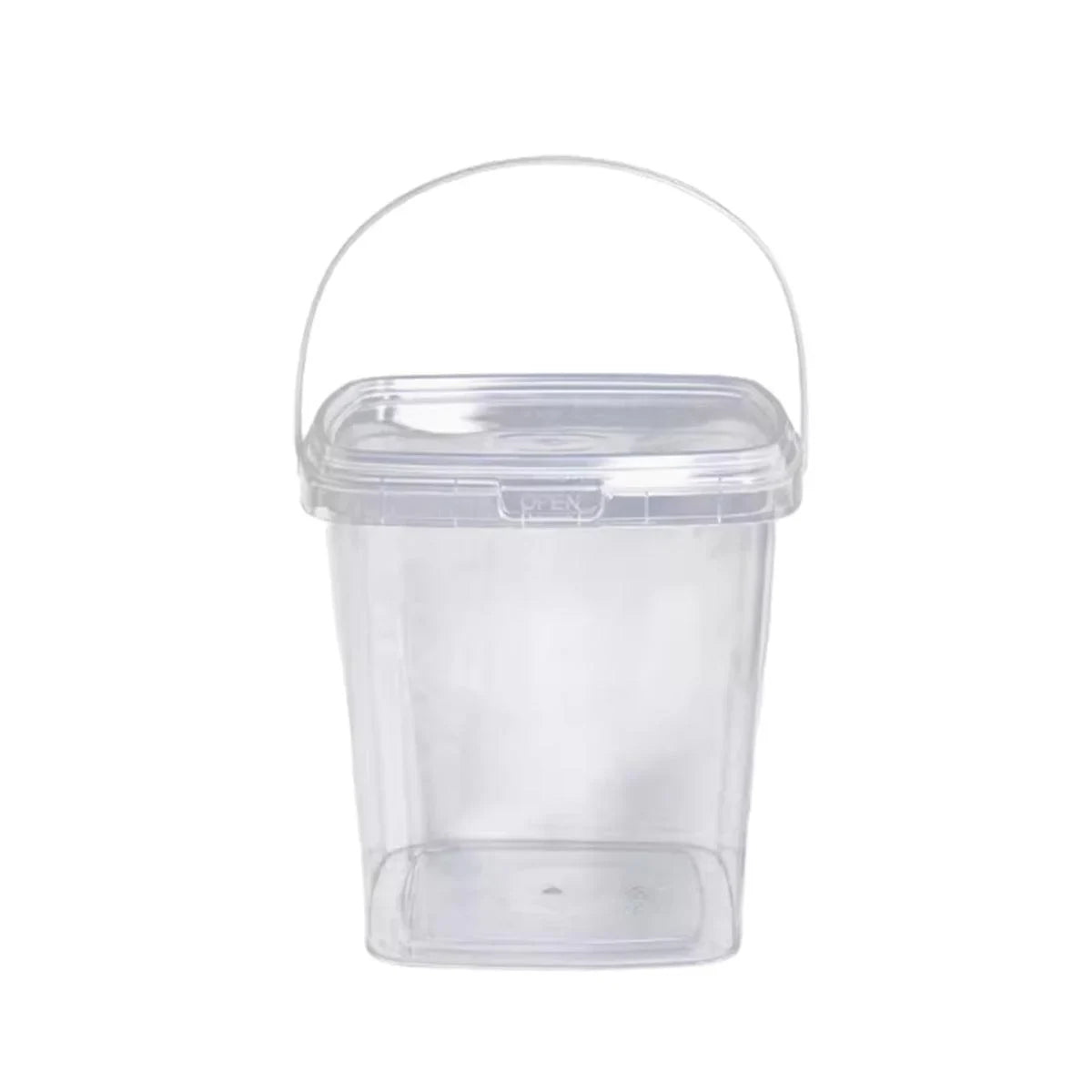 Plastic Round Bucket with Lid 20PCS