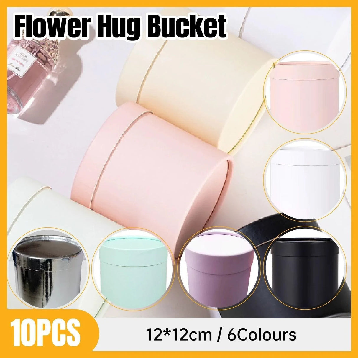Elegant and Versatile Paper Flower Bucket for All Occasions