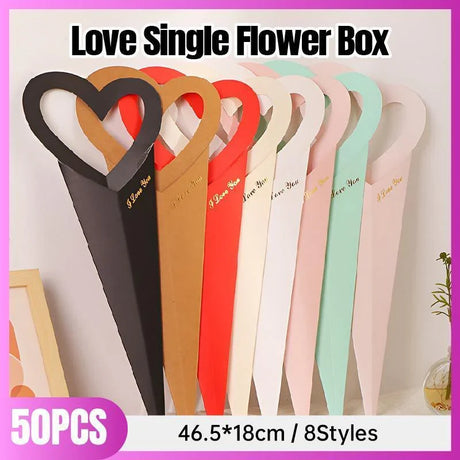 Elegant Single Flower Box for Stunning Floral Displays