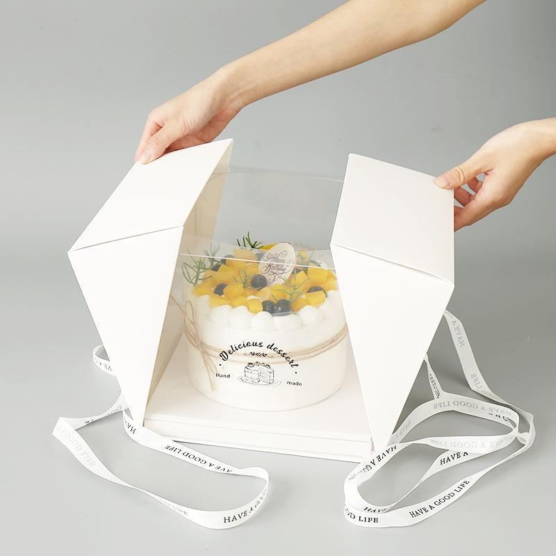 Elegant Transparent Cake Box for Stunning Presentations