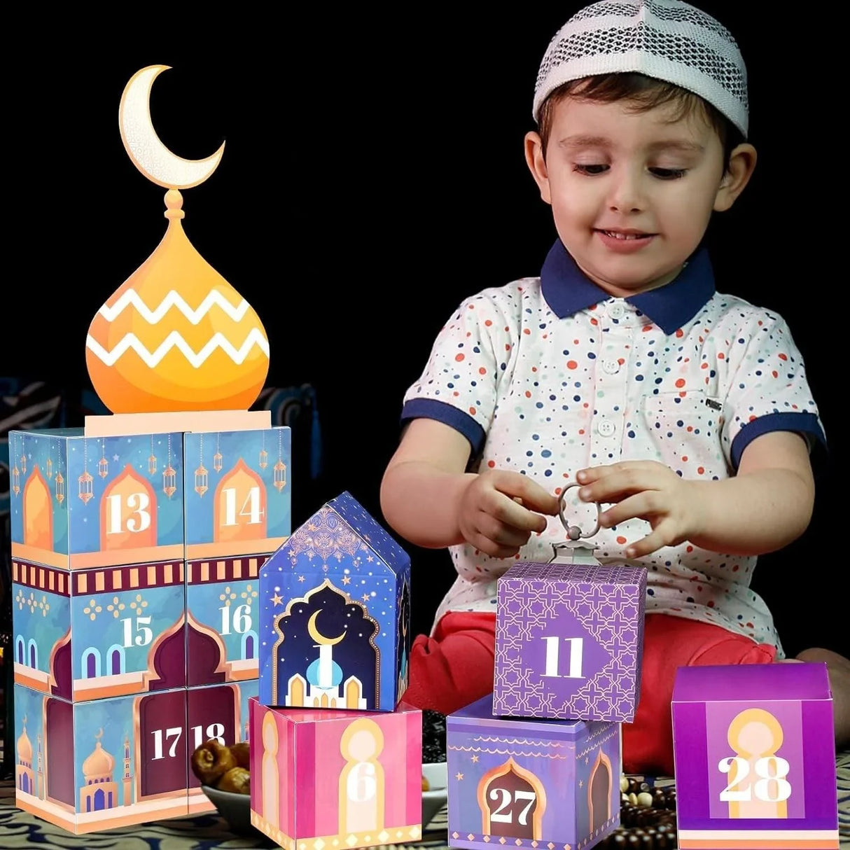 Elevate Your Event with Our Square and Triangular Gift Boxes Set