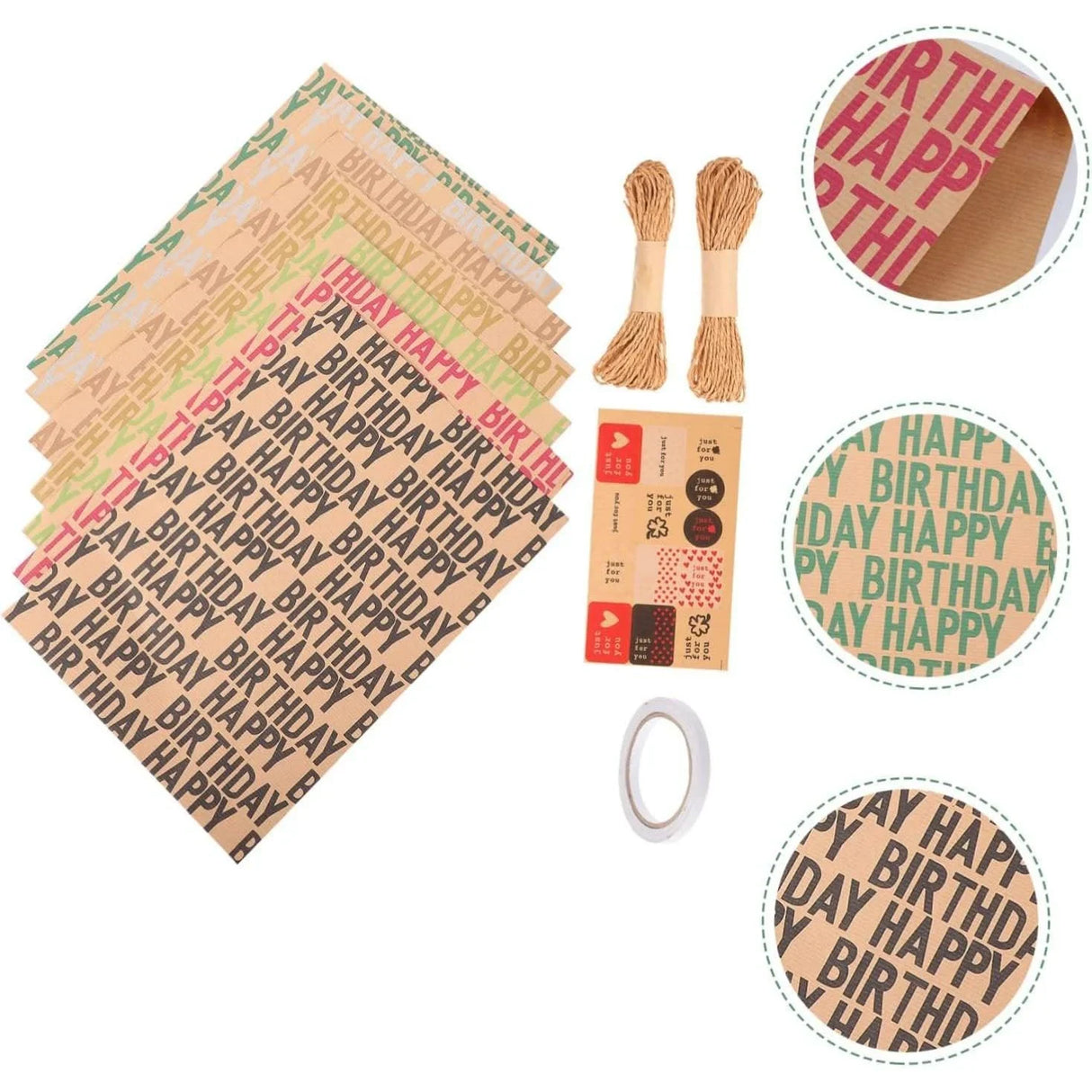 Elevate Your Gifts with Vintage Kraft Wrapping Paper