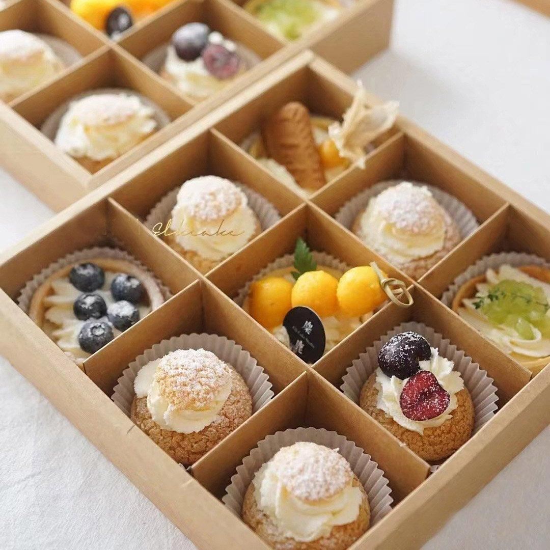 Elevate Your Packaging with Our Versatile Clear Lid Pastry Box