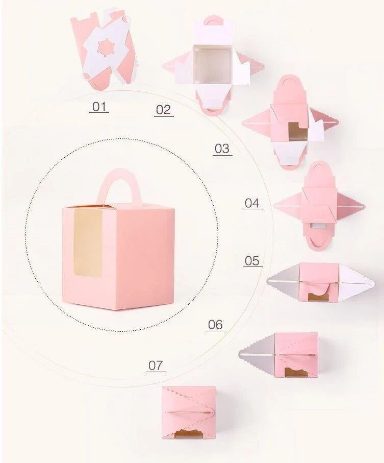 Elevate Your Presentation with Our Stylish Single Cupcake Boxes