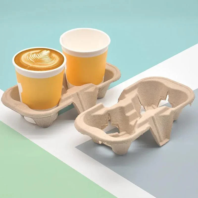 Durable and ergonomic cup holder for multiple beverages