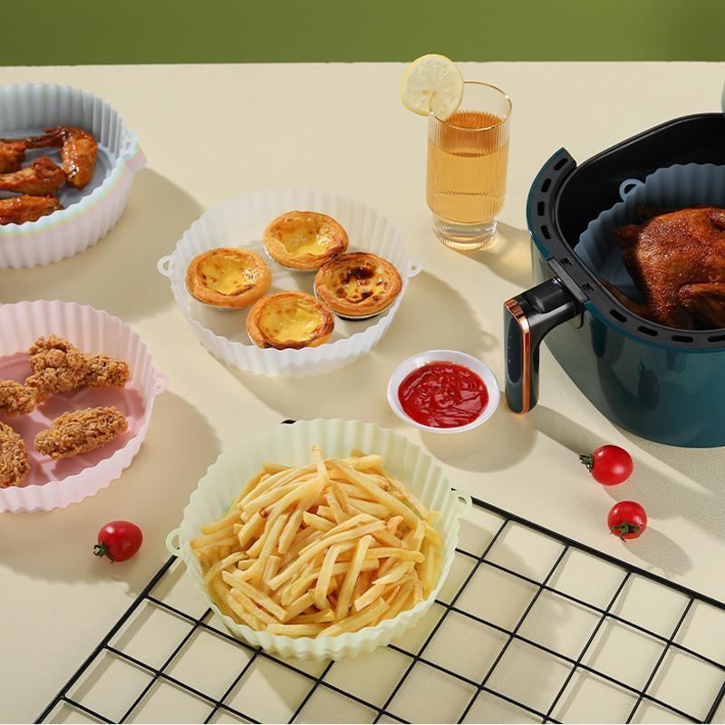 High-quality silicone air fryer liners for non-stick and easy cooking