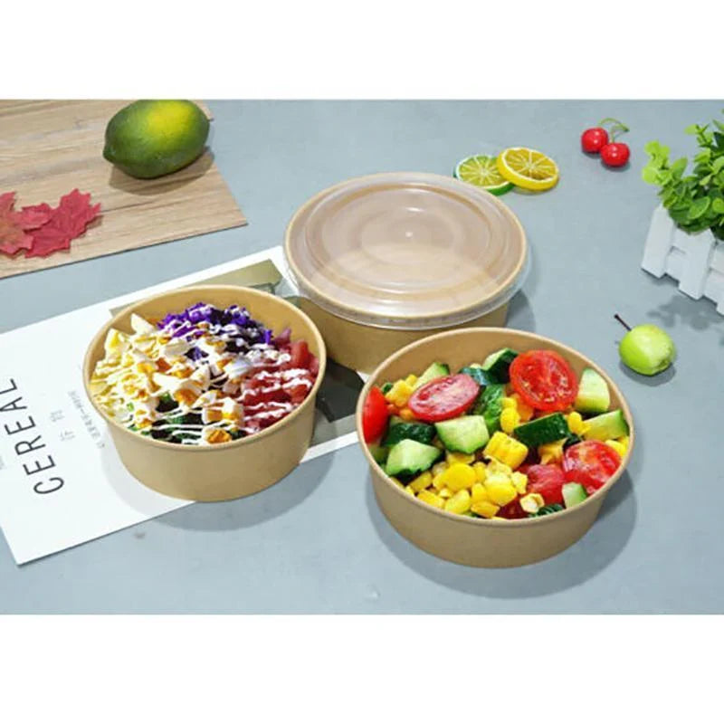 Stack of compact Take Away Containers ready for food service use