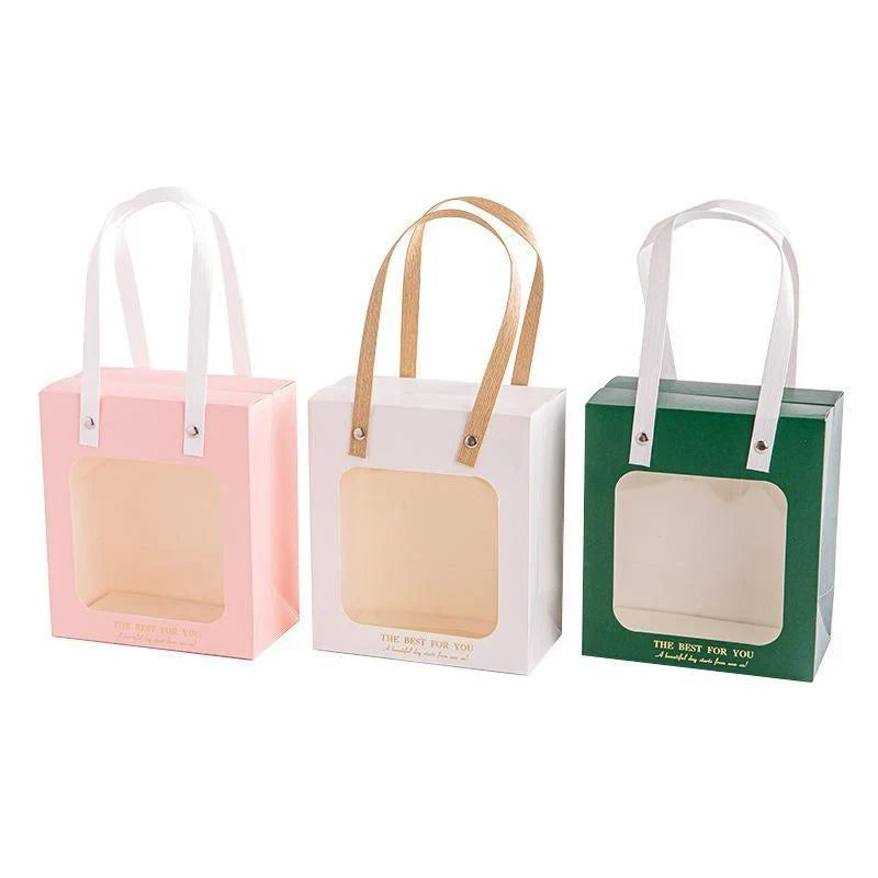 Enhance Your Gift Presentation with Stylish Window Gift Bags