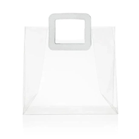 Elegant clear bags for presents with sturdy handles