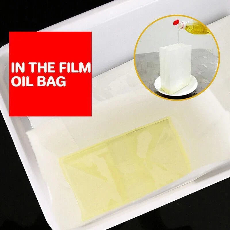 Elegant and durable white paper bags with bread