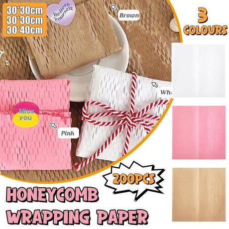 Eco-friendly and versatile honeycomb paper for superior packaging.