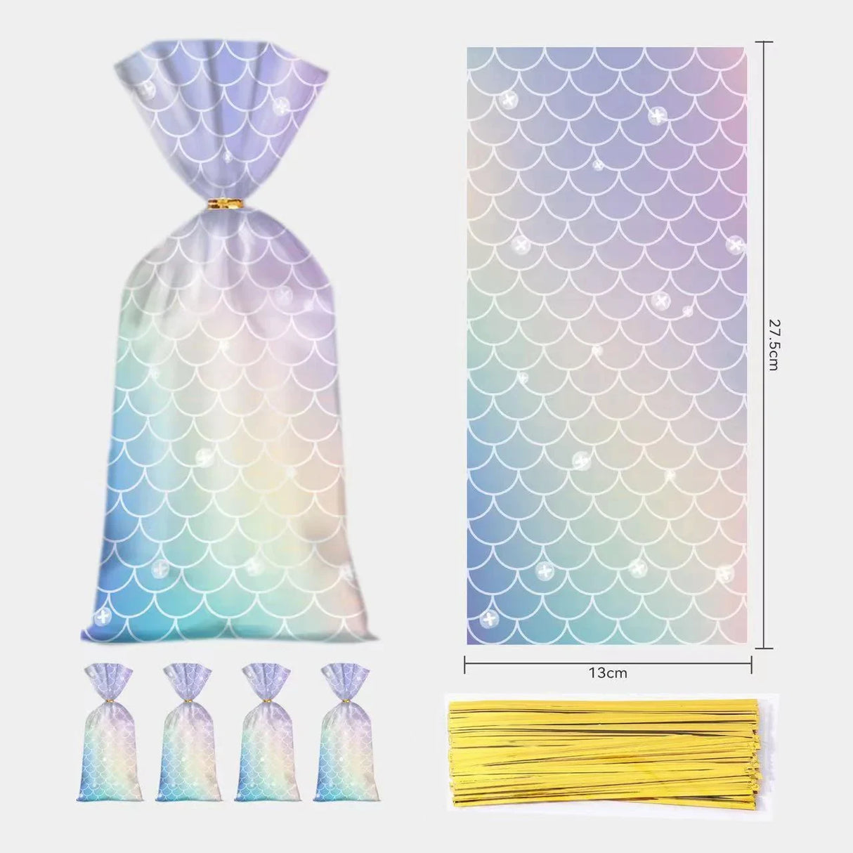 Enhance Your Party with Aqua Fantasy Cookie Bags