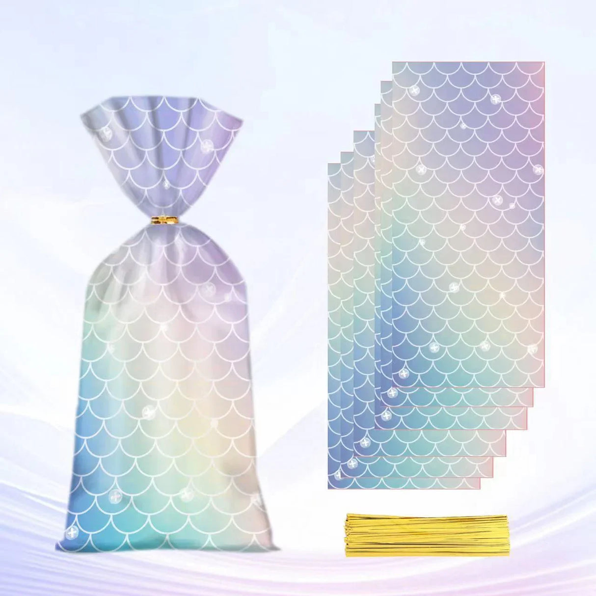 Enhance Your Party with Aqua Fantasy Cookie Bags