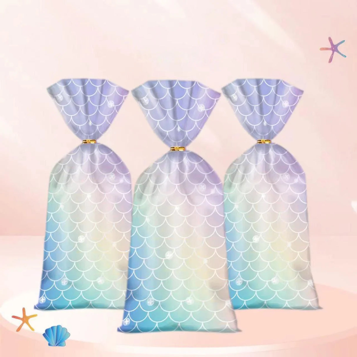 Enhance Your Party with Aqua Fantasy Cookie Bags
