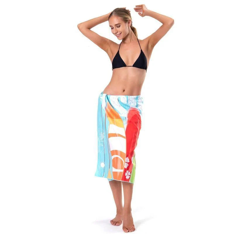 Luxurious and vibrant large beach towels