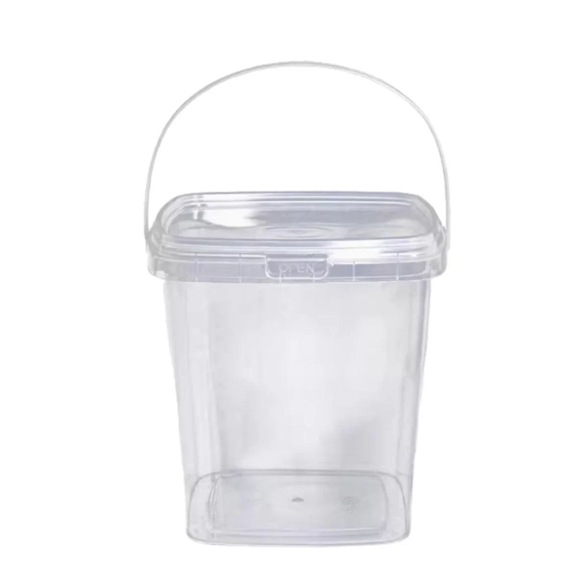 Plastic Round Bucket with Lid 20PCS
