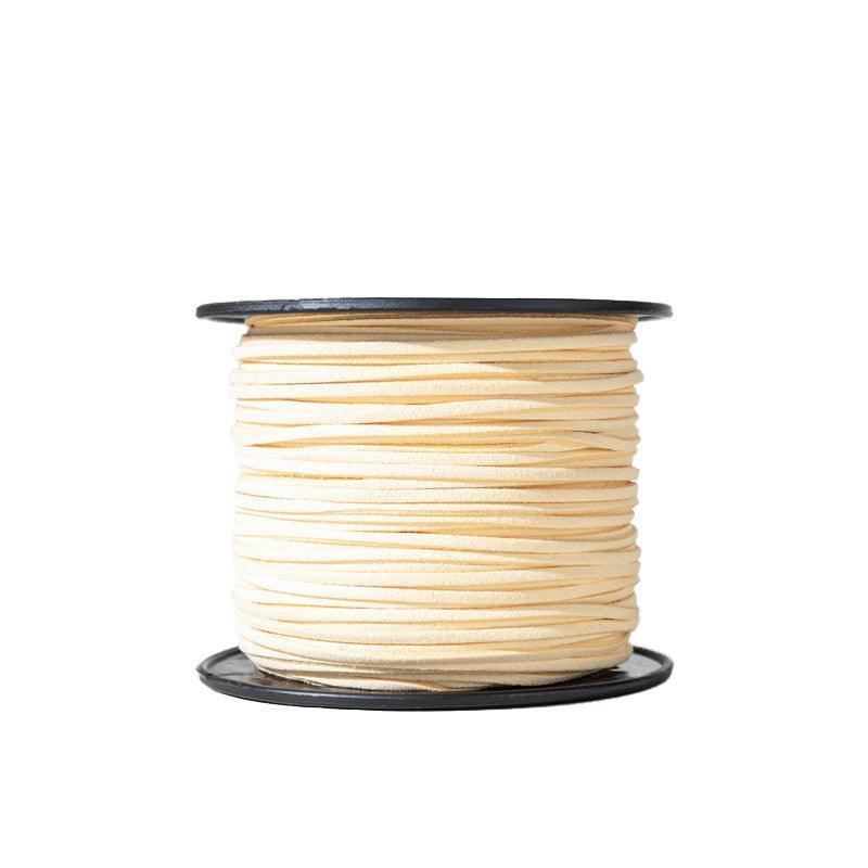 Premium leather cord for crafting and jewelry making.