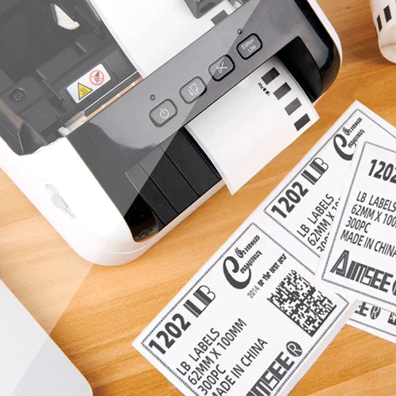 Thermal Printers Shipping Labels 400 Labels per Roll 8 Rolls