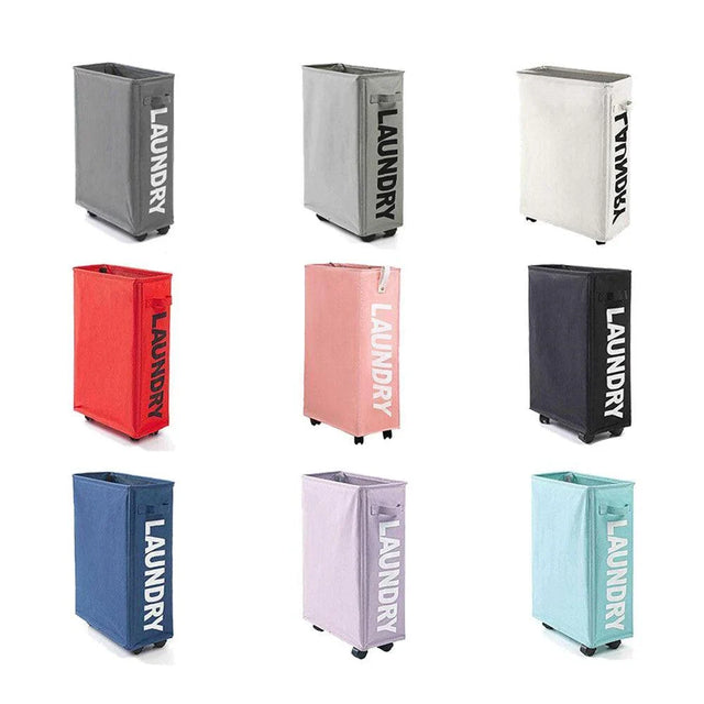 Foldable Mesh Top Laundry Basket 1PC 9Colours Bin Organiser - Discount Packaging Warehouse