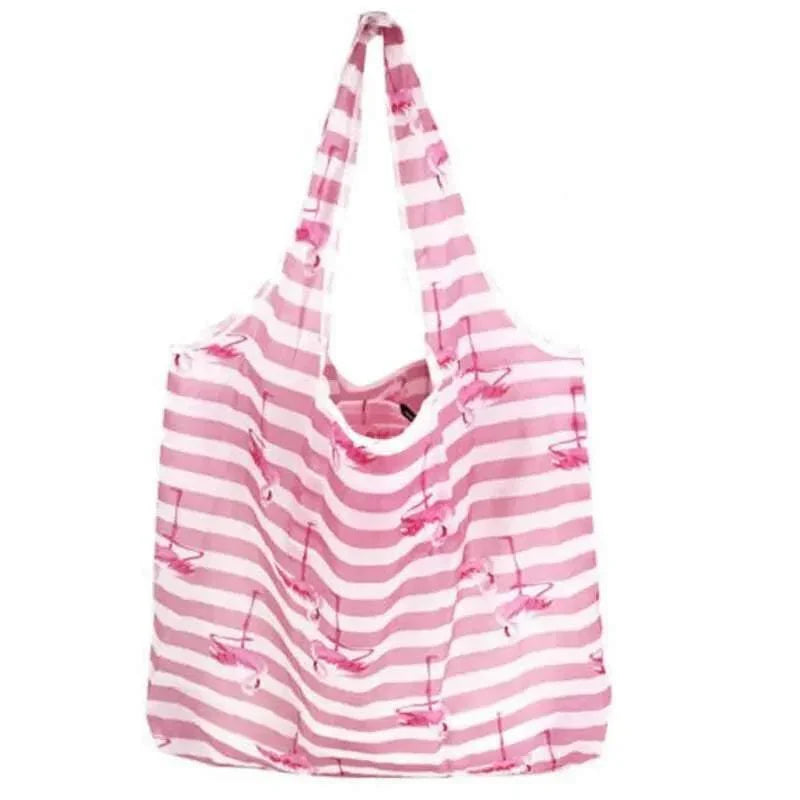 Foldable Waterproof Shopping Bag 1PC 41 Styles 46x8x35cm Polyester Grocery bag - Discount Packaging Warehouse