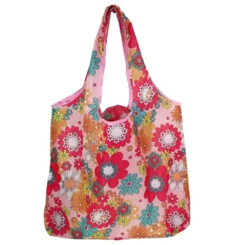 Foldable Waterproof Shopping Bag 1PC 41 Styles 46x8x35cm Polyester Grocery bag - Discount Packaging Warehouse