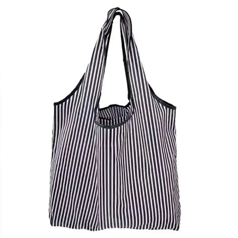 Foldable Waterproof Shopping Bag 1PC 41 Styles 46x8x35cm Polyester Grocery bag - Discount Packaging Warehouse