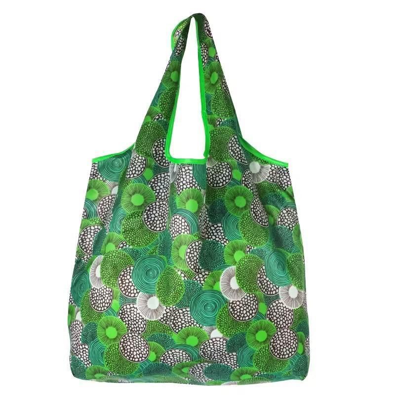 Foldable Waterproof Shopping Bag 1PC 41 Styles 46x8x35cm Polyester Grocery bag - Discount Packaging Warehouse