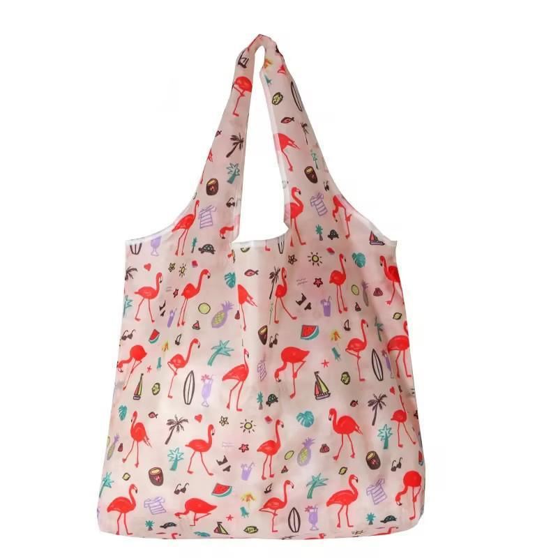 Foldable Waterproof Shopping Bag 1PC 41 Styles 46x8x35cm Polyester Grocery bag - Discount Packaging Warehouse