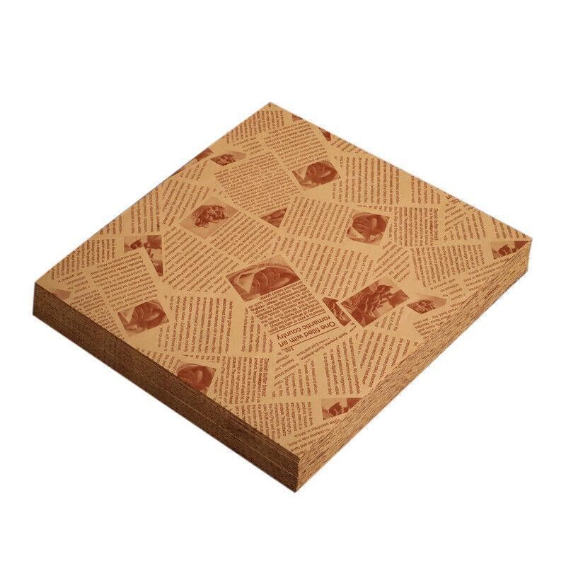 Food wrapping paper roll for dispenser box