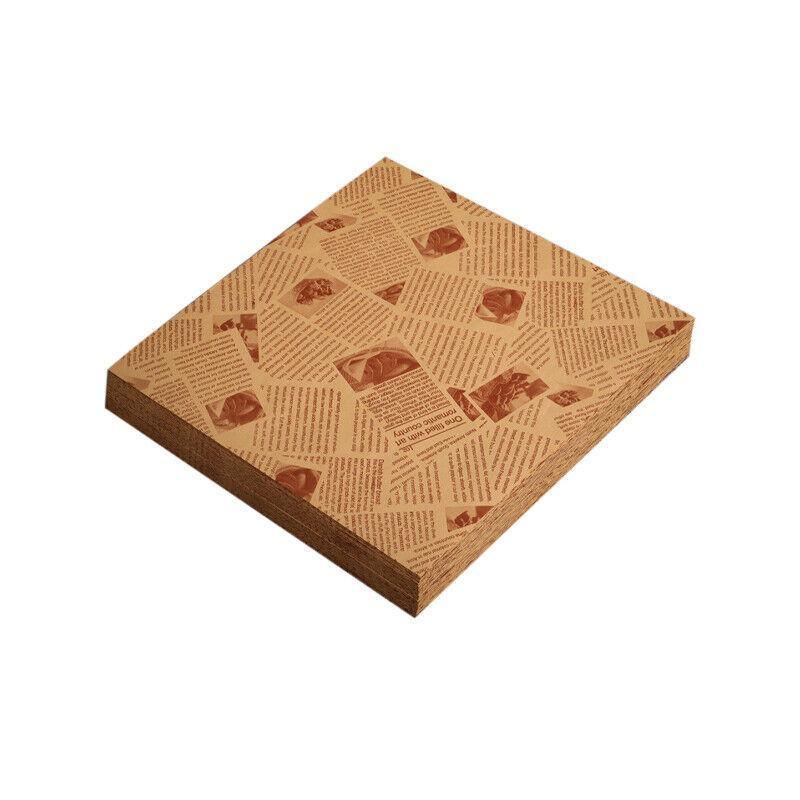 Food wrapping paper roll for dispenser box