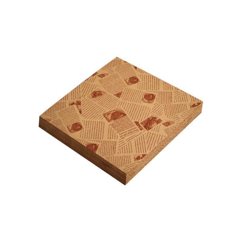 Food wrapping paper roll for dispenser box