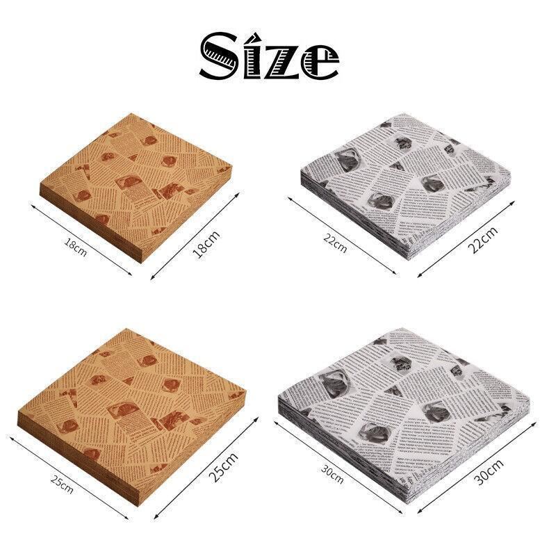 Food wrapping paper roll for dispenser box